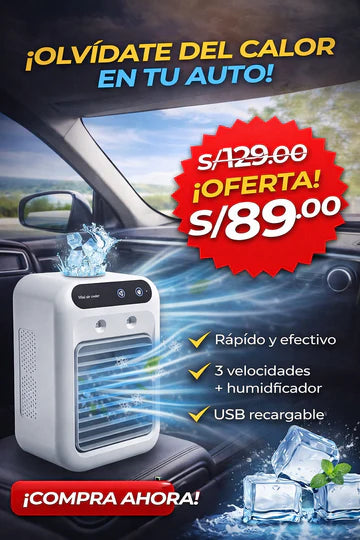 ❄️Mini Aire Acondicionado para Auto🚗